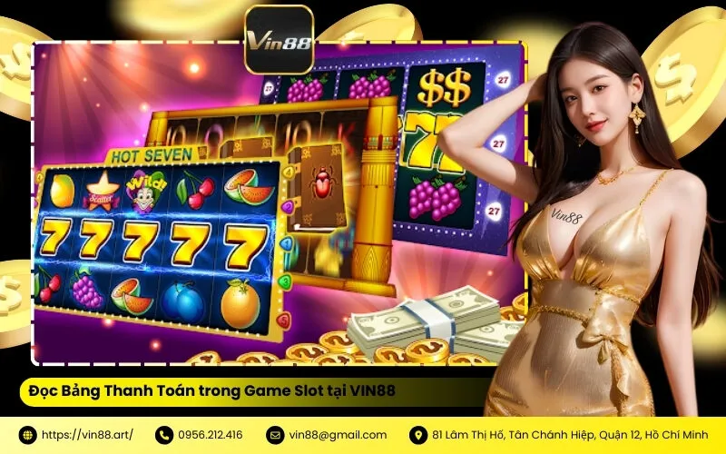 Đọc Bảng Thanh Toán trong Game Slot tại VIN88