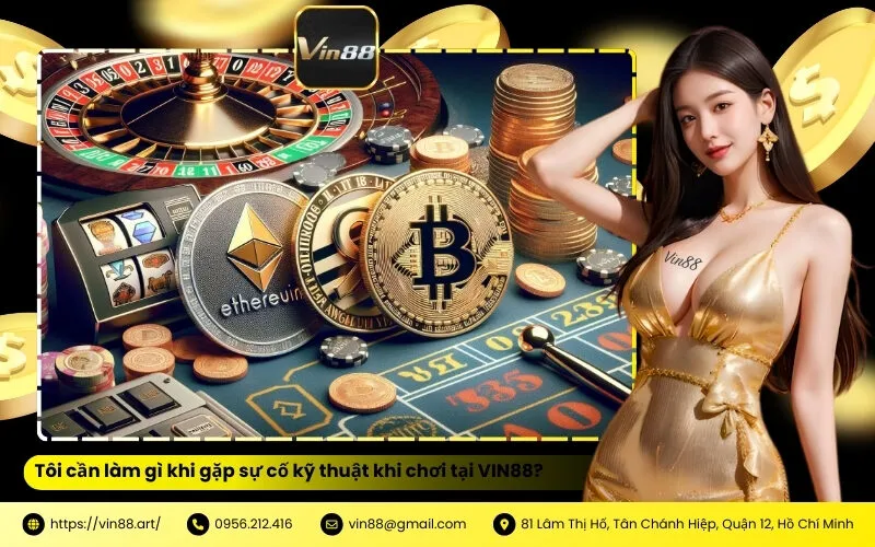 Tôi cần làm gì khi gặp sự cố kỹ thuật khi chơi tại VIN88